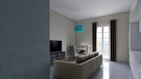 Two-bedroom Apartment of 80m² in Via Luigi Carlo Farini 4