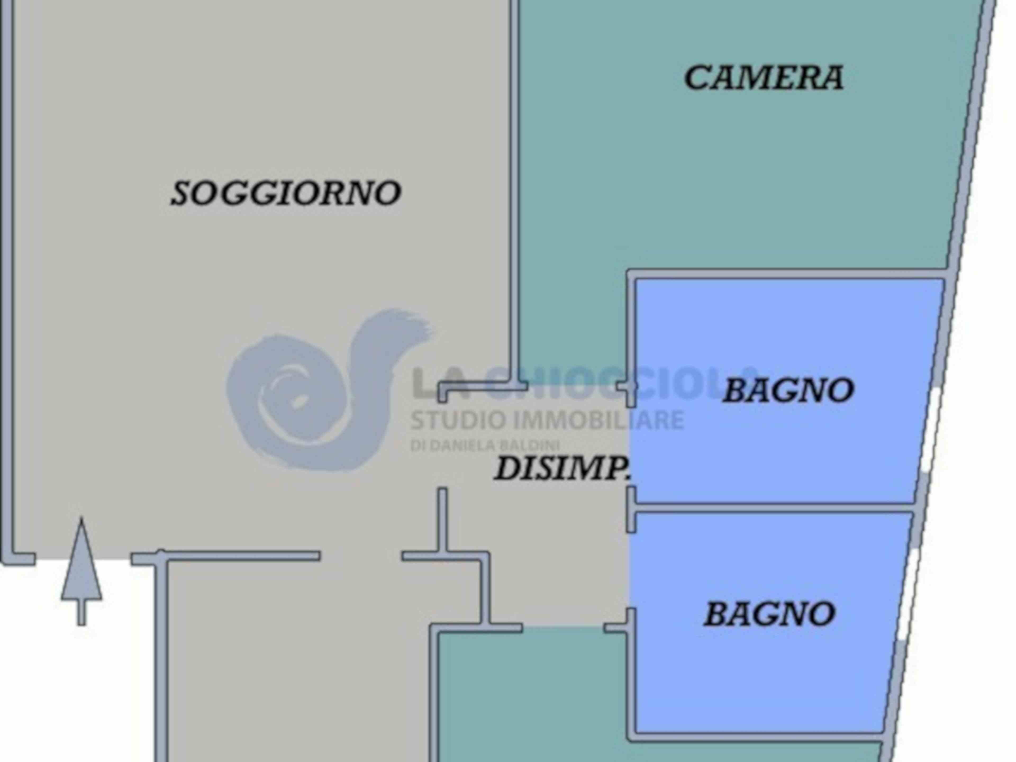 Two-bedroom Apartment of 107m² in Via Masia