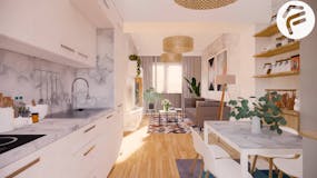 One-bedroom Apartment of 51m² in Via Solero