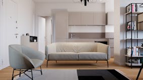 Two-bedroom Apartment of 72m² in Via Giuseppe Frua 24