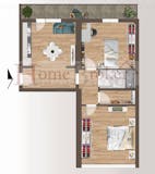 Two-bedroom Apartment of 65m² in Viale Della Giovine Italia