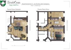 Three-bedroom Apartment of 139m² in Via Andrea Del Castagno