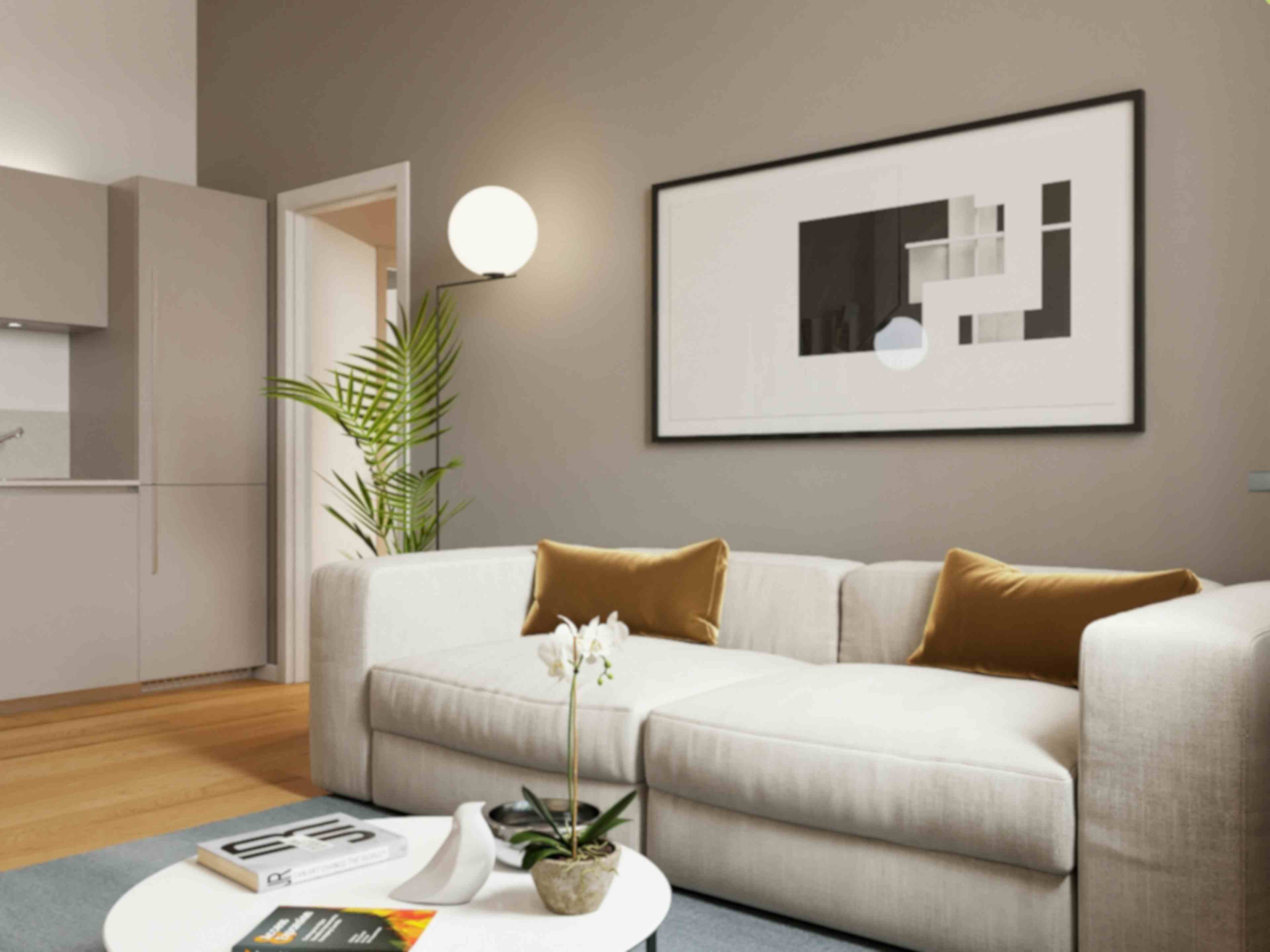 Two-bedroom Apartment of 90m² in Via Andrea Maffei 12